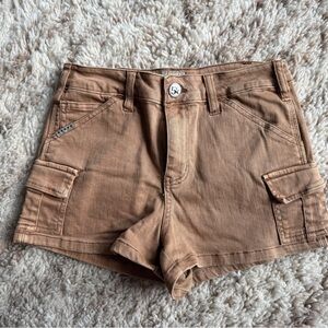 Five Star Tan Jean Shorts for Women